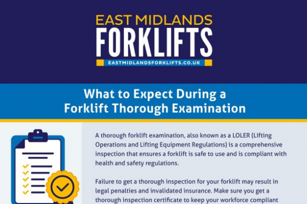 What to Expect During a Forklift Thorough Examination (INFOGRAPHIC)