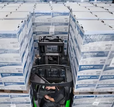 CESAB R214 1400kgs Electric Powered Reach Truck