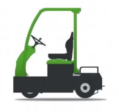 CESAB TTE100 – 10000KGS 3 Wheel Tow Tractors