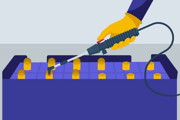 How to Water a Forklift Battery